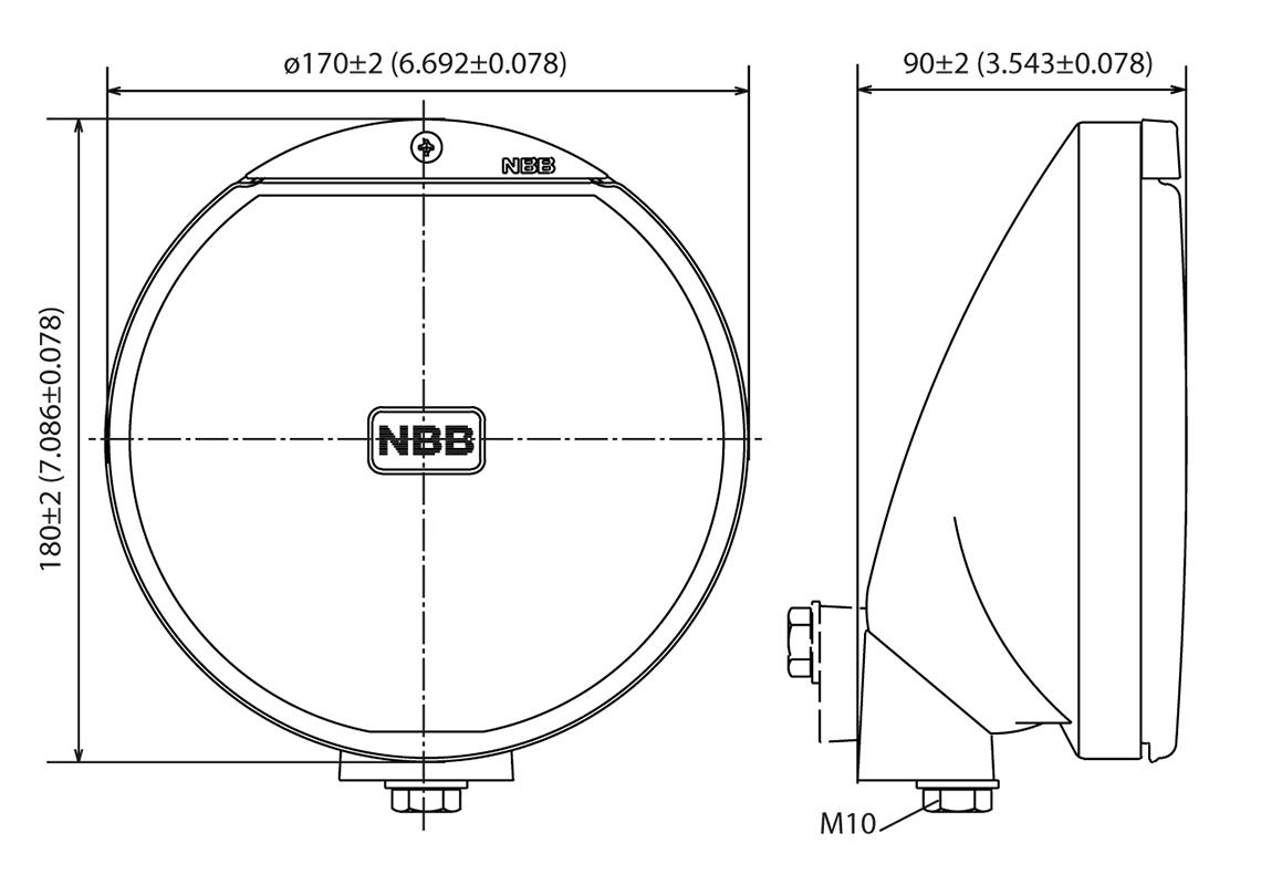 Auxiliary light XENON 9/32V